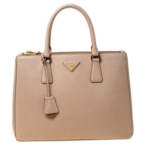 prada beige saffiano leather tote bag|Prada medium saffiano leather bag.